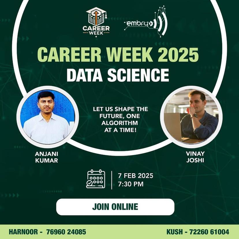 Career Week 2025: Data Science