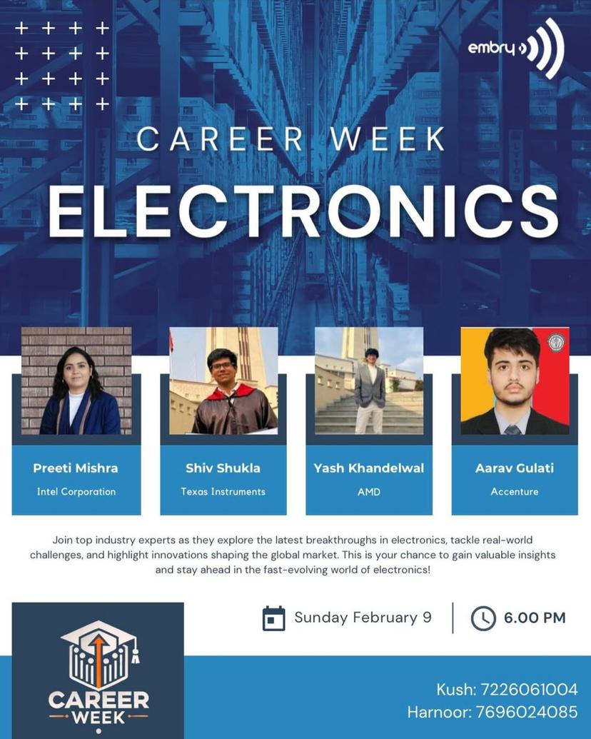 Career Week 2025: Electronics