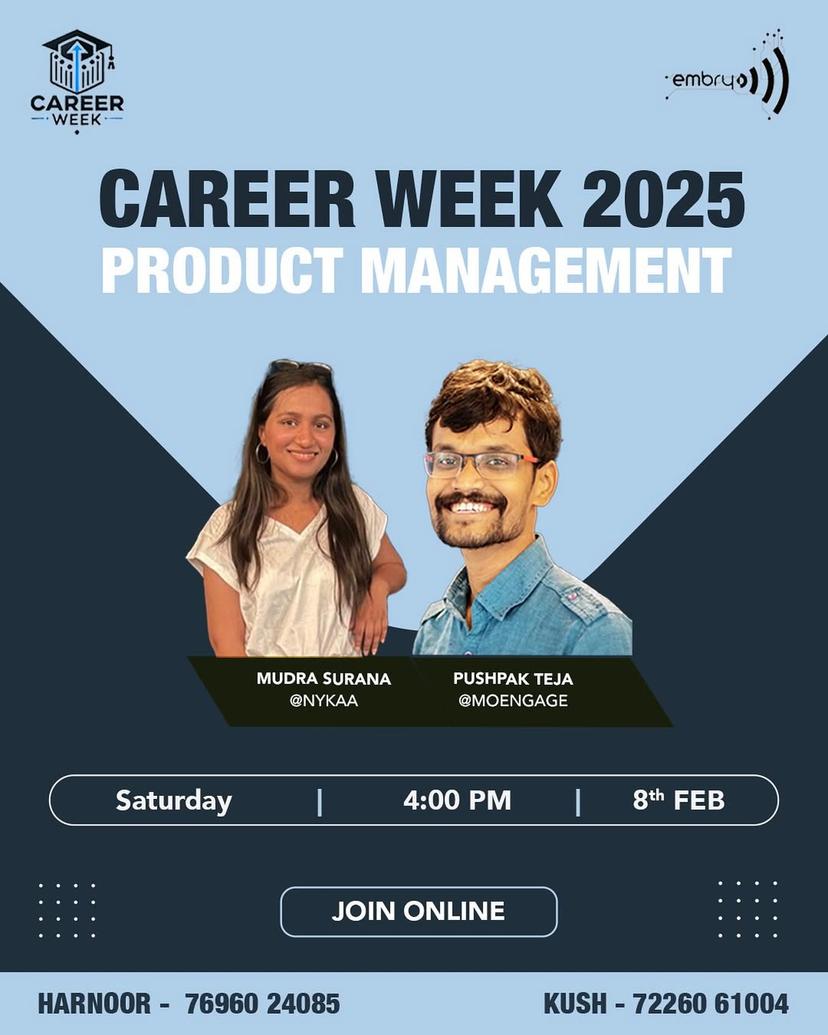 Career Week 2025: Product Management